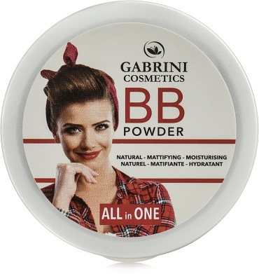 Пудра Gabrini BB Powder сухая 02 бежевый