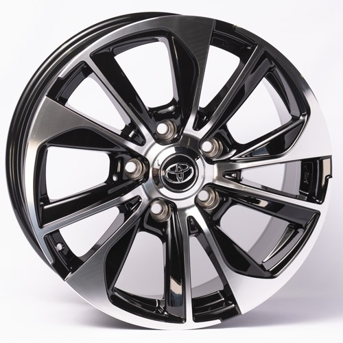 Kipardo FCB1611 8x18/5x150 D110.5 ET60 черный, серебристый