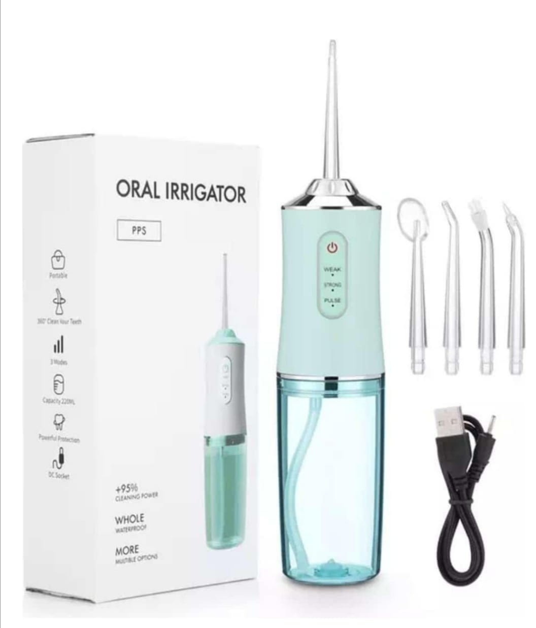 Oral Irrigator ирригатор 256857894 импульсный, портативный