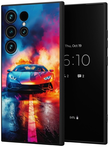 Чехол Mcover для Samsung Galaxy S24 Ultra рисунок