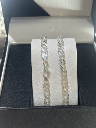 Argentum 001107 длина 60 см, вес 25 г серебро, плетение ромб