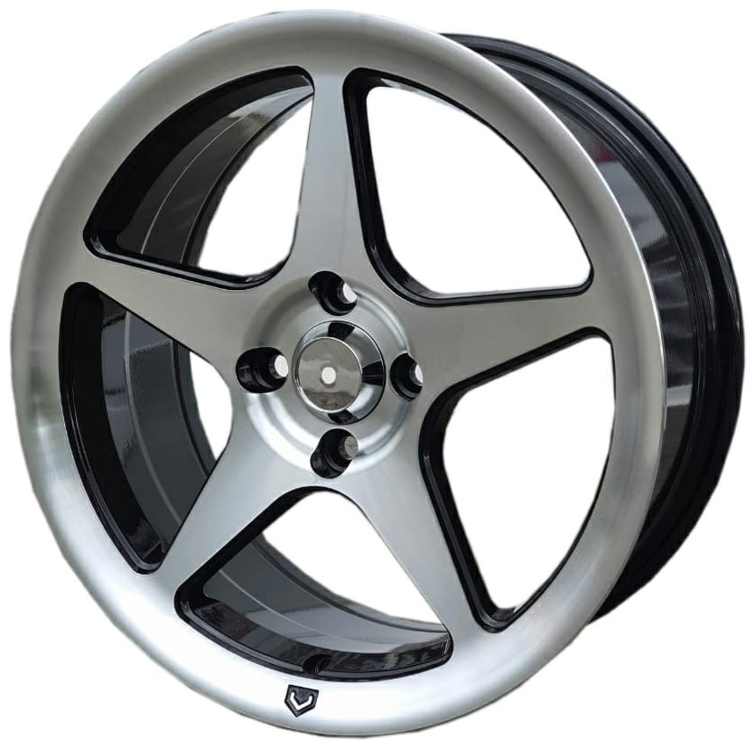 Replica 5125 7x16/4x100 D67.1 ET35 черный, серебристый