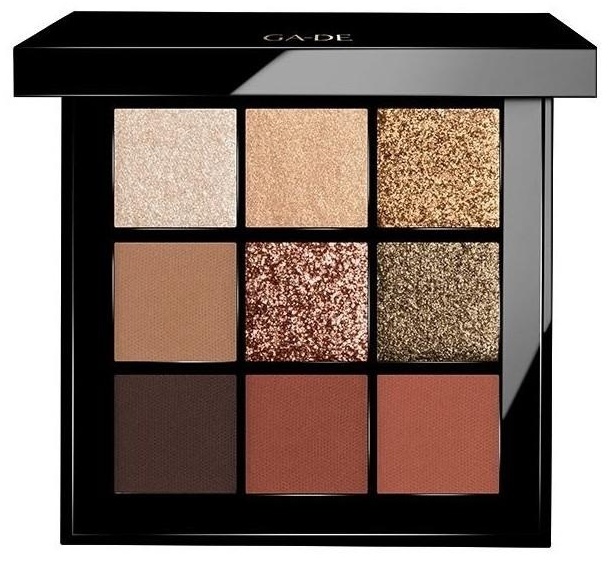 GA-DE тени прессованные Velveteen Eye Shadow Palette №49