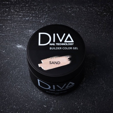 Diva nail technology гель Builder gel Sand 30 мл