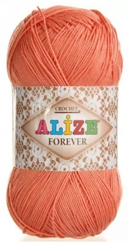 Моток Alize Alize FOREVER 169 коралловый 50 г коралловый 300 м 50 г