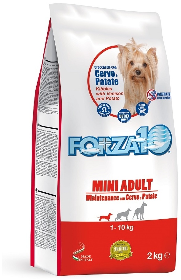 Купить Корм Forza 10 Mini Adult Maintenance оленина, картофель 2 кг в ...