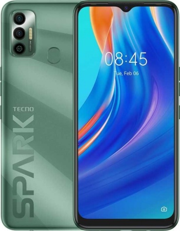 TECNO Spark 7 4 ГБ/64 ГБ зеленый