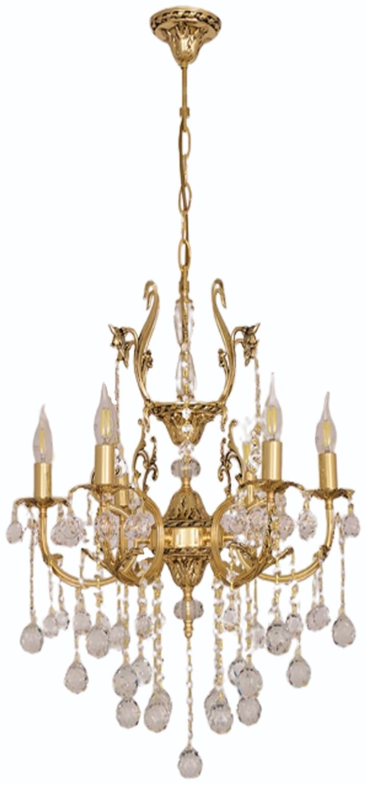 Люстра подвесная Bussy Lighting Е14, кол-во ламп: 6 шт