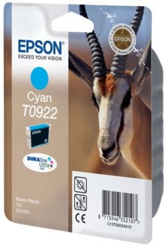 Epson T0922 голубой (cyan)