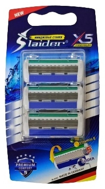 SLAIDER X5 Premium сменные кассеты 3 шт