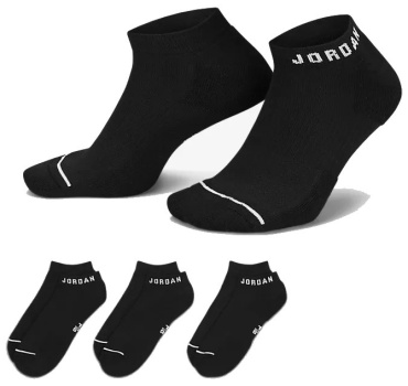Носки Nike 3 пары черный M