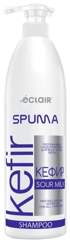 Eclair Spuma Кефир шампунь 1000 мл