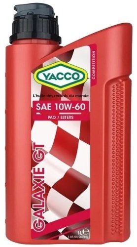 Синтетическое Yacco Galaxie GT 10W-60 1 л