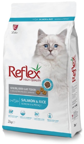 Reflex Sterilised для стерилизованных лосось, рис 2 кг