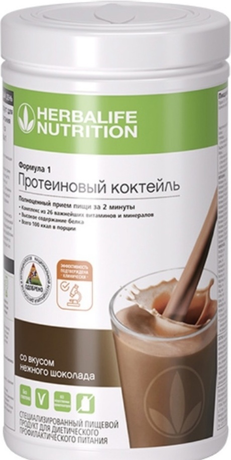 Купить Herbalife Nutrition Протеиновый коктейль. Формула 1 Шоколад в ...