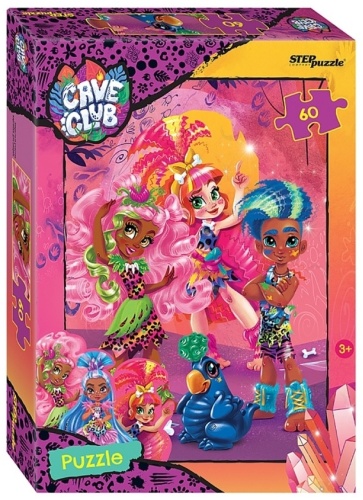 Пазл Step Puzzle Cave Club классический 60 деталей