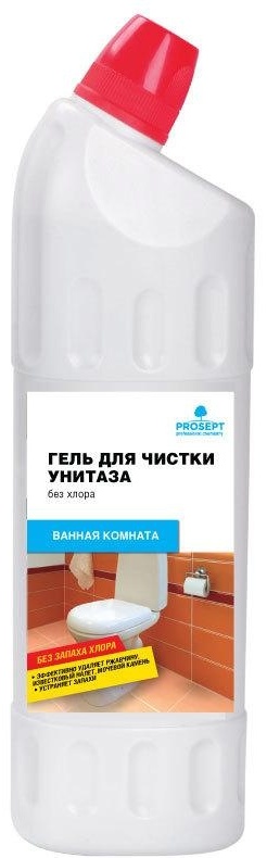 Гель PROSEPT для чистки унитаза 1 л