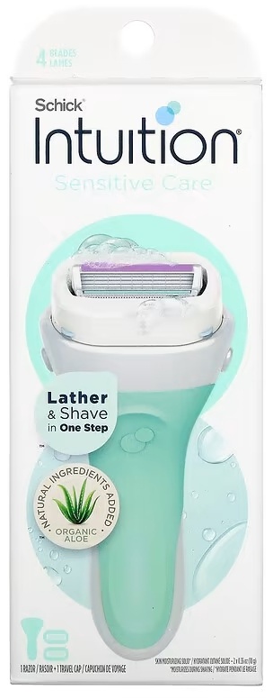 Schick Intuition Sensitive Care бритвенный станок 1 шт + сменная кассета 1 шт