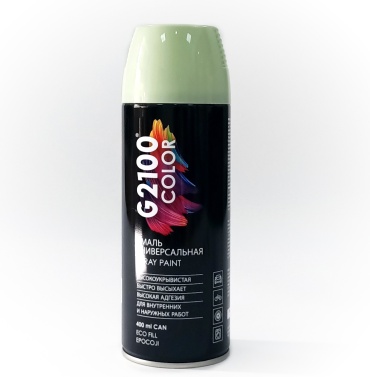 G2100 эмаль Color 6019 зеленый пастельный 400 мл