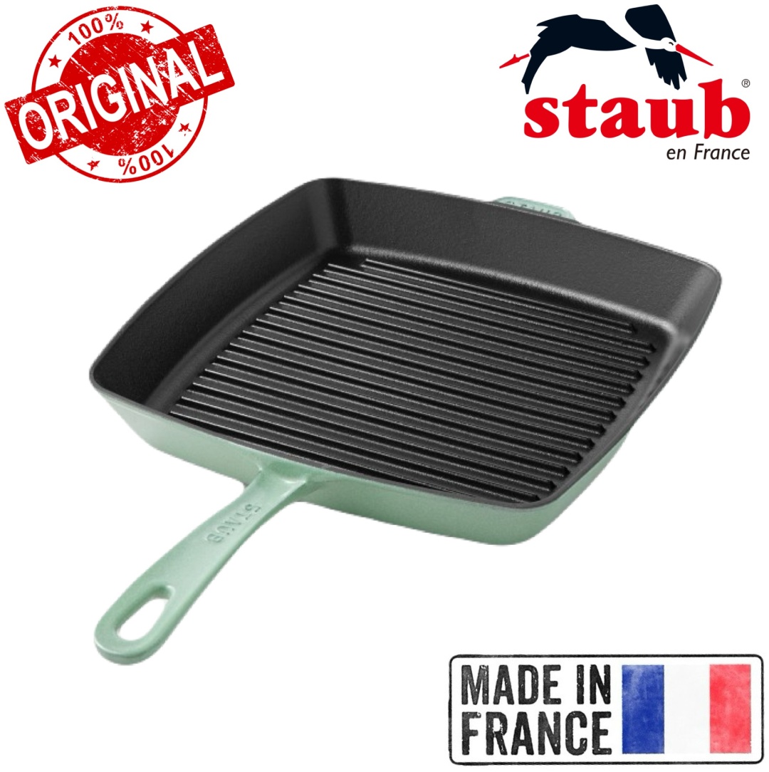 Сковорода гриль Staub France Sage 30 см с антипригарным покрытием, чугун