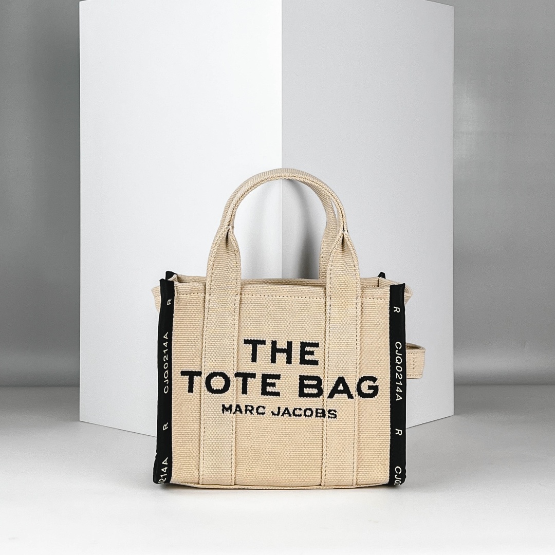 Сумка тоут MARC JACOBS текстиль бежевый