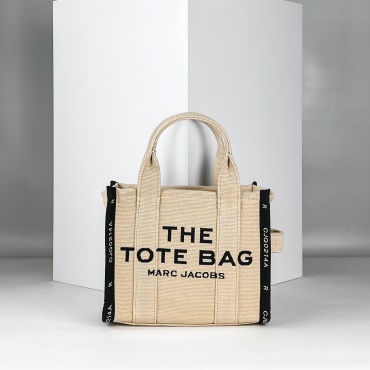 Сумка тоут MARC JACOBS текстиль бежевый