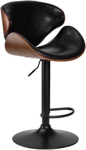 Барный стул SK Trade Carter LMZ-4905BB brown/black, 92x52x39 см, черный, коричневый