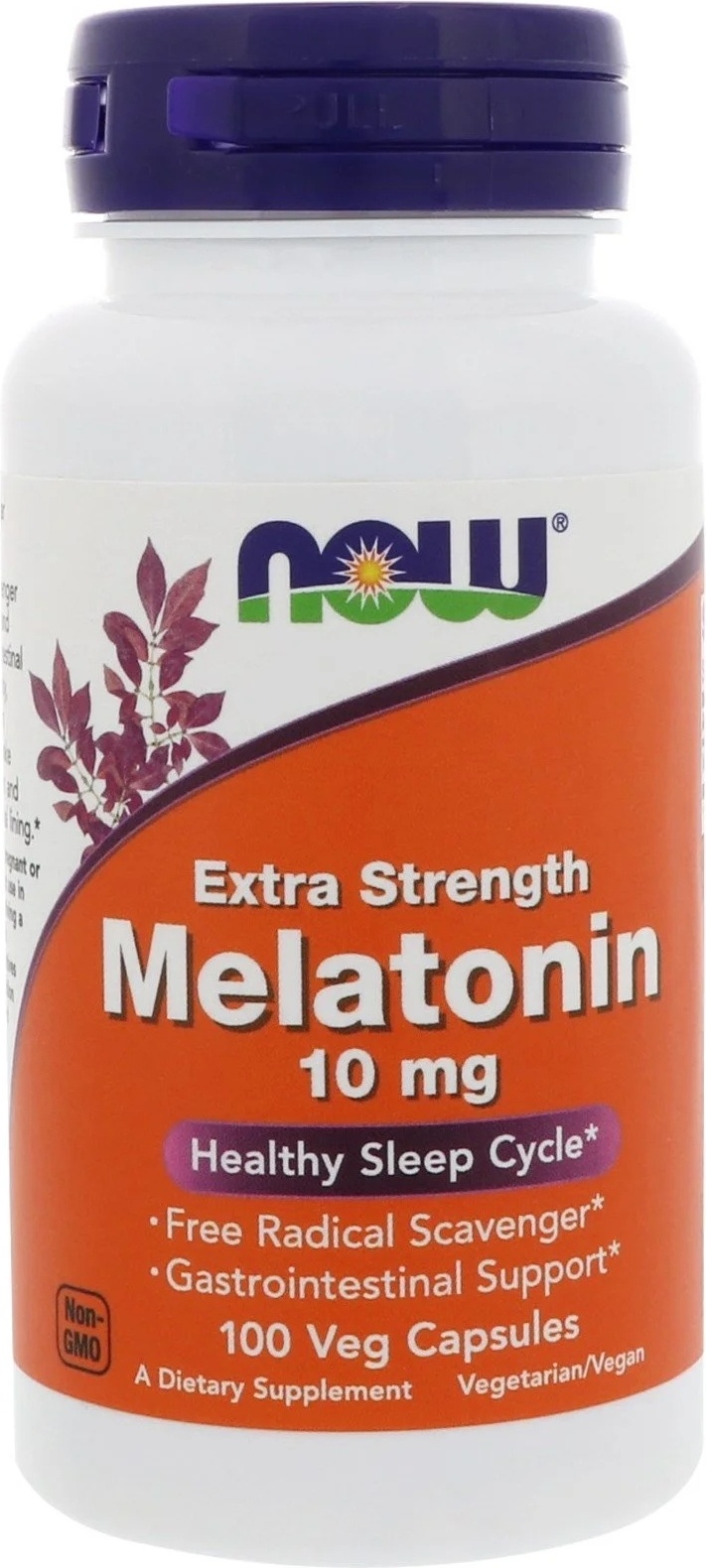 Купить NOW Melatonin капсулы 100 шт в Алматы – Магазин на Kaspi.kz