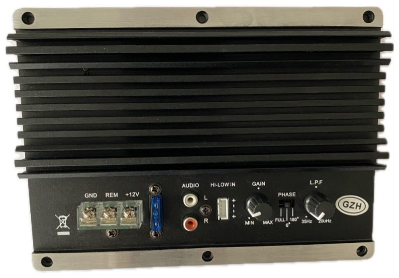 CAR MUSIC 1D20A.PCB 300 Вт 1 канальный