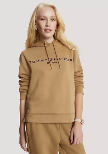 Худи Tommy Hilfiger коричневый