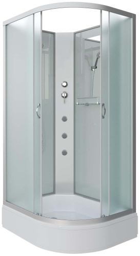 Душевая кабина KABINKA.KZ NG-33394-14LBKG, 215х130 см, средний поддон