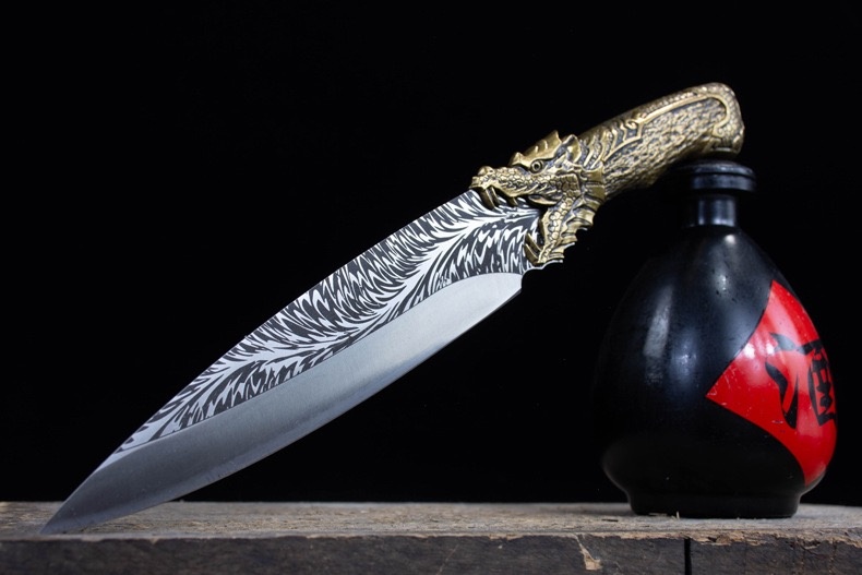 Нож универсальный M&K KNIFE77, лезвие: нержавеющая сталь 1 шт