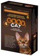 GOOD CAT для кошек со вкусом баранины 90 таблеток
