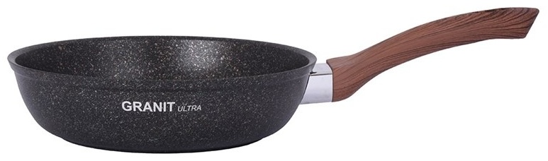 Сковорода Kukmara Granit Ultra Original 24 см с антипригарным покрытием, алюминий