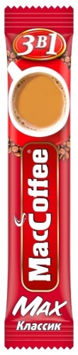 Кофе растворимый MacCoffee 3 в 1 Классик порошковый 16 г