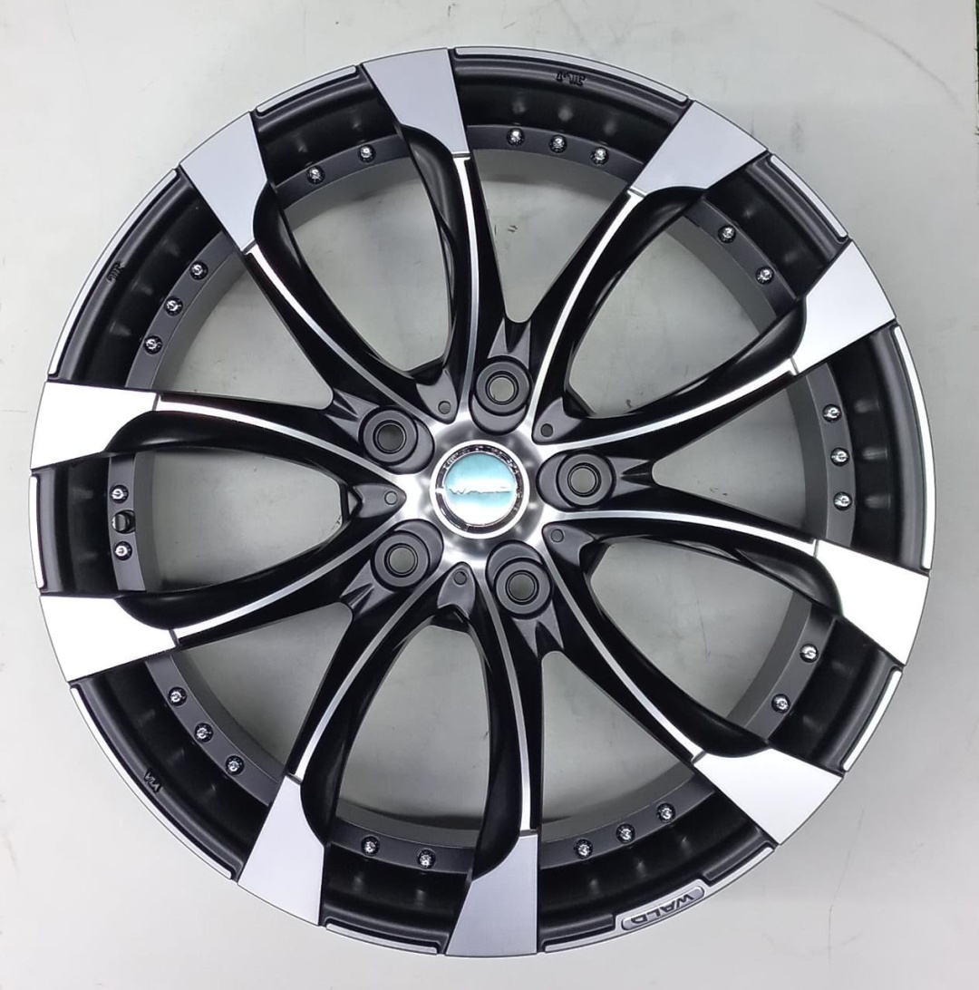 Wald 86 10x22 5x150 D110 ET40 серебристый, черный