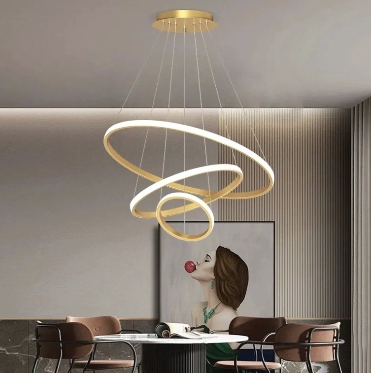 Люстра подвесная LED, кол-во ламп: 3 шт