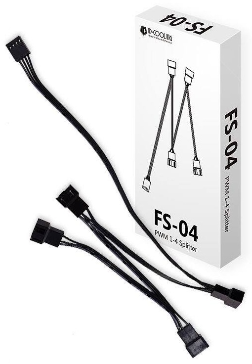 Разветвитель ID-COOLING FS - 04 PWM 4-pin (FAN)
