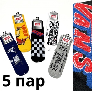 Носки Passo chantal 5 пар мультиколор 41-46
