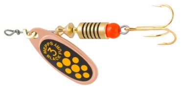 Mepps Блесна BLACK FURY JAUNE CU №3 6,5гр, 57364 1 шт
