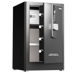 Сейф DELI AE581Z ключевой, электронный, биометрический замок (380х600х360 мм)