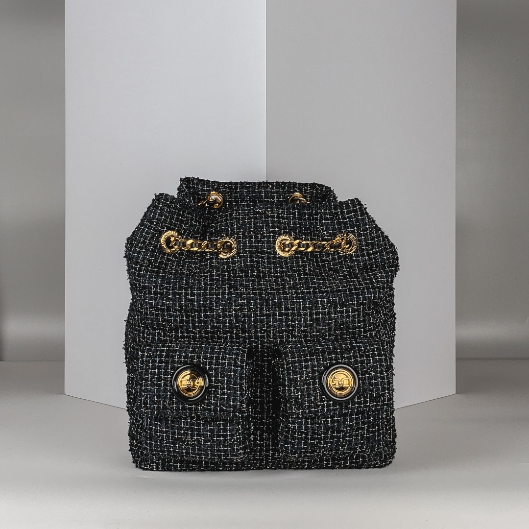 Рюкзак Elisabetta Franchi текстиль черный