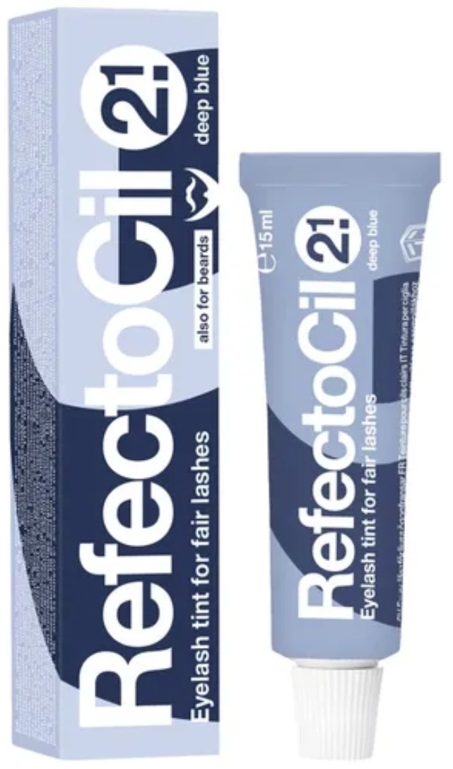 Refectocil Eyelash and Eyebrow Tint краска 2.1 Deep Blue 15 мл