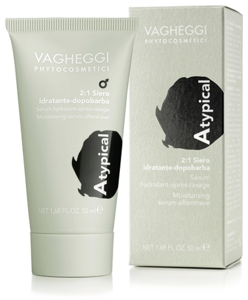 VAGHEGGI Atypical moisturising serum-aftershave 2 в 1 сыворотка после бритья 50 мл