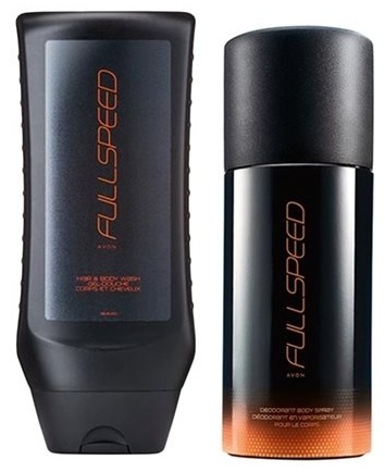 Avon Full Speed набор по уходу за волосами и телом для мужчин