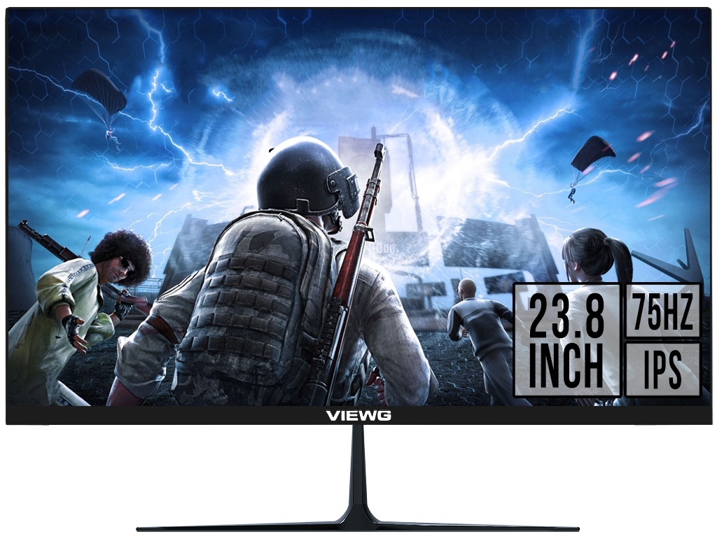 Монитор 23.8" VIEWG U240VGA черный