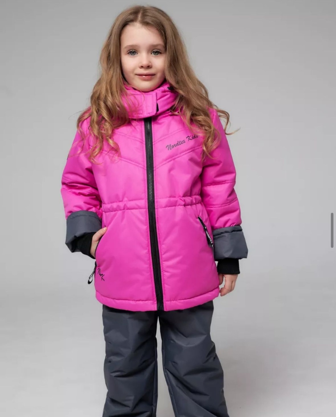 Комплект с брюками NORDTEX KIDS малиновый