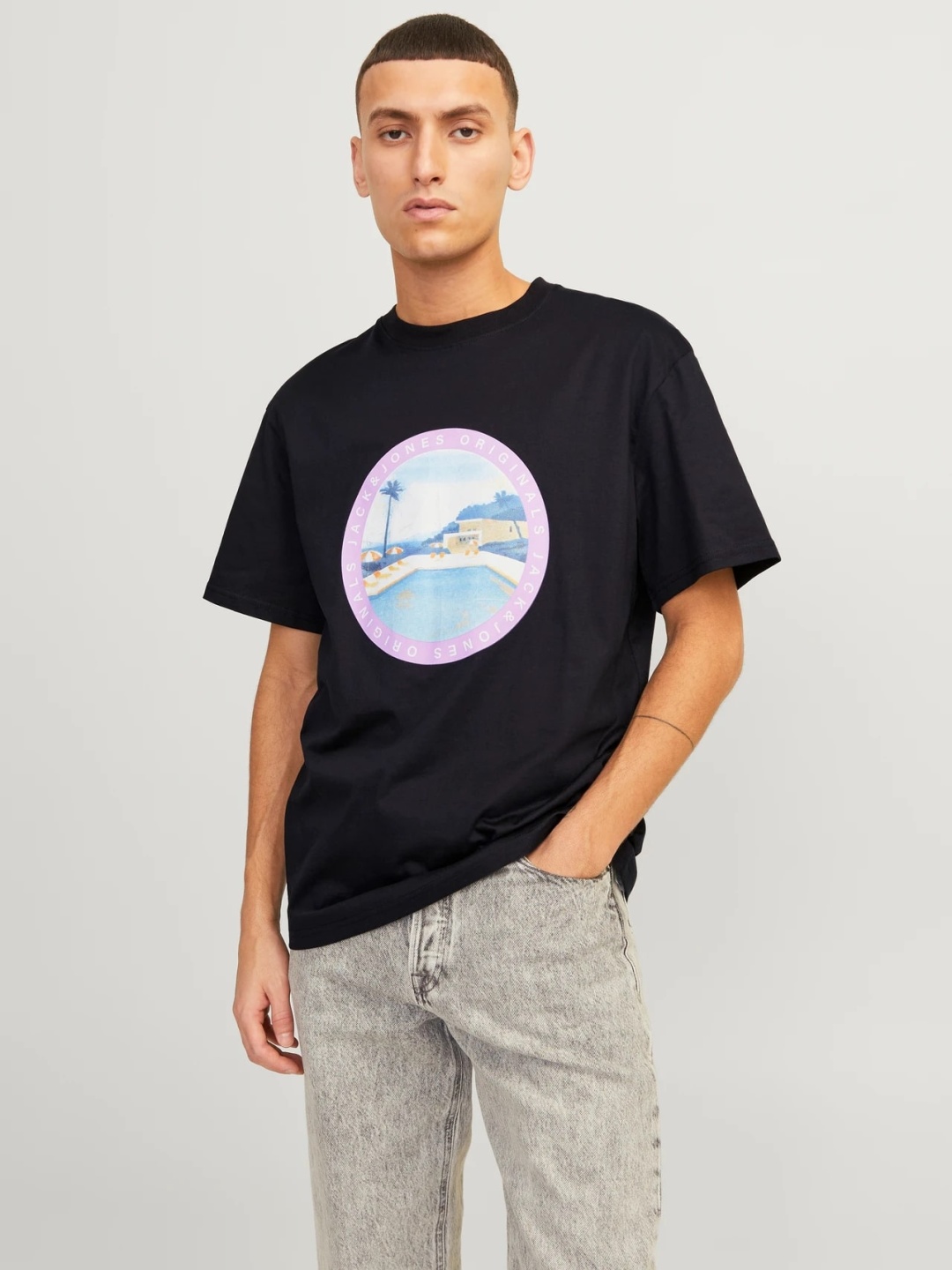 Футболка Jack&Jones черный