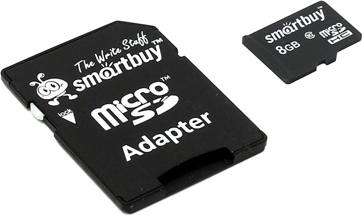 Карта памяти SmartBuy SB8GBSDCL10-01 8GB