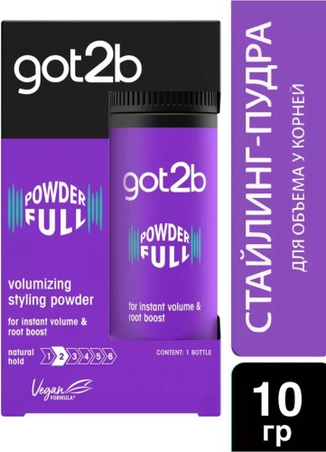 Got2b Volumizing Styling пудра средняя фиксация 10 г